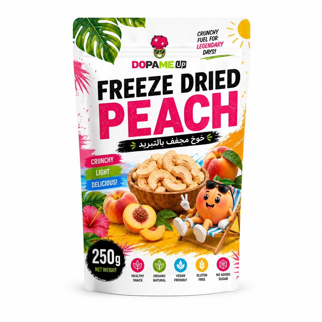 Freez Dried Peach -250g 