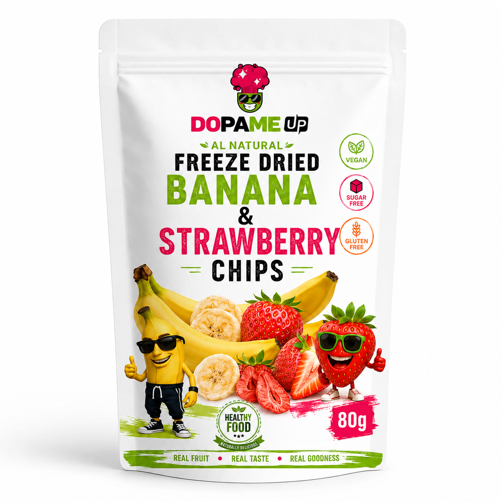 Freeze dried Strawberry & Banana 80g 