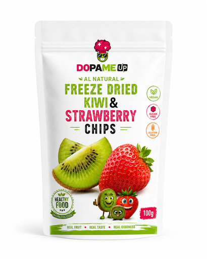 [605511] Freeze dried Kiwi & Strawberry 100g