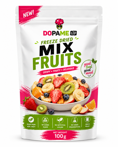 [350012] Freeze Dried Mix Fruit 100g