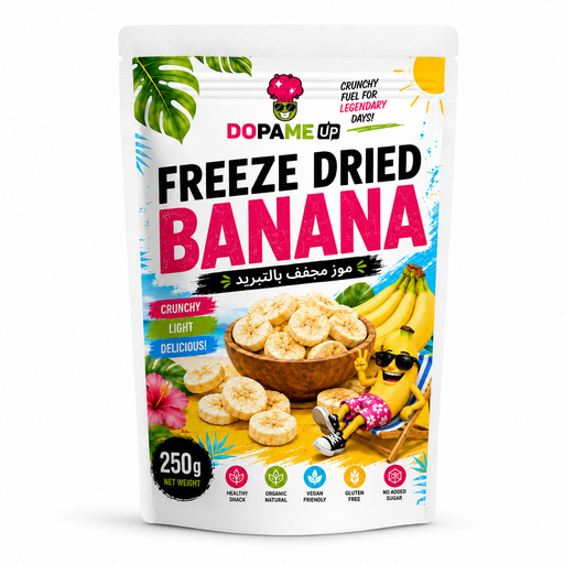 [130046] Freeze dried Banana 250g 